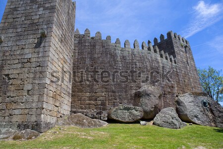 Guimaraes castle Stock photo © zittto