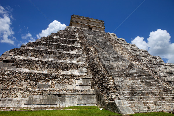 Foto stock: Chichén · Itzá · antigua · pirámide · templo · edificio · viaje