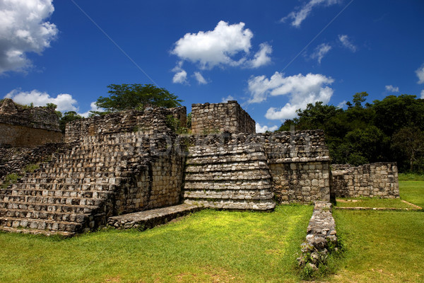 ősi város utazás kő istentisztelet építészet Stock fotó © zittto