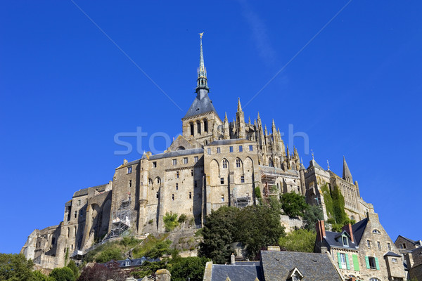 mont saint michel Stock photo © zittto