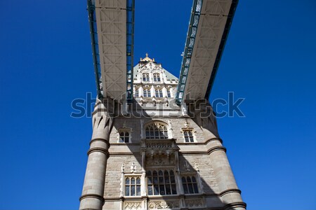 Tower Bridge dettaglio Londra Inghilterra cielo costruzione Foto d'archivio © zittto