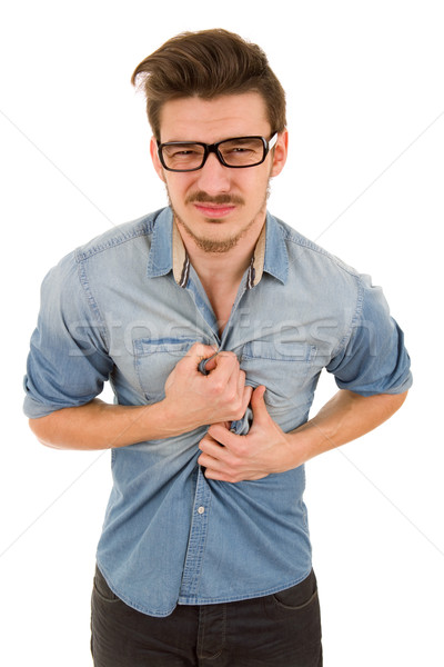 chest pain Stock photo © zittto