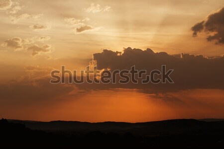 sunset Stock photo © zittto