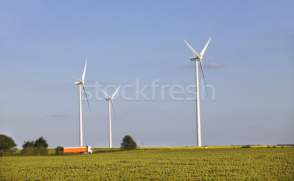 windturbines Stock photo © zittto