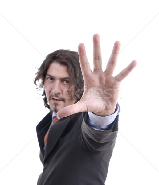 Stock photo: stop