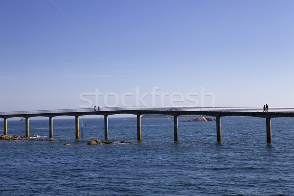 roscoff bridge Stock photo © zittto