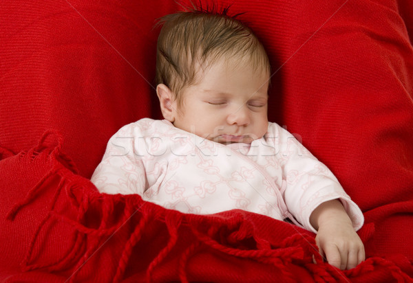 young baby sleeping Stock photo © zittto