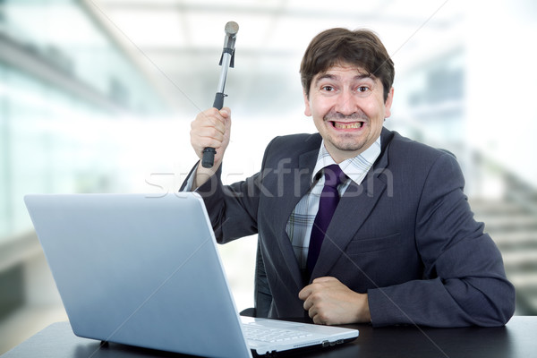 smashing Stock photo © zittto