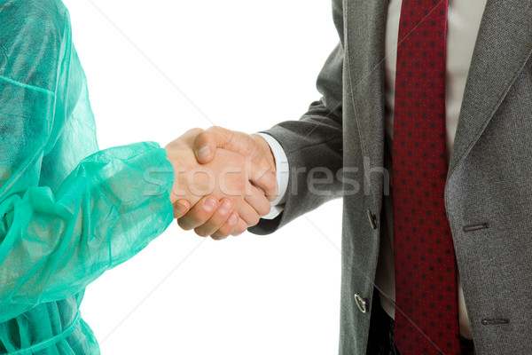 handshake Stock photo © zittto