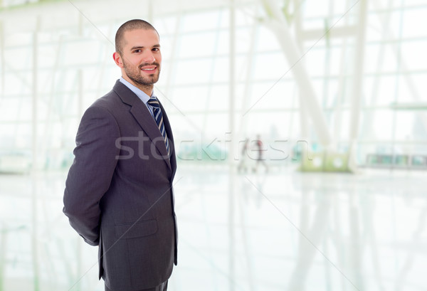 Hombre de negocios jóvenes retrato oficina cara feliz Foto stock © zittto