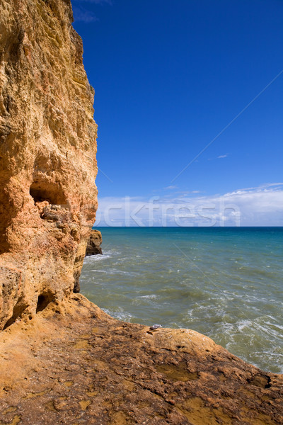 Stock photo: coast of algarve