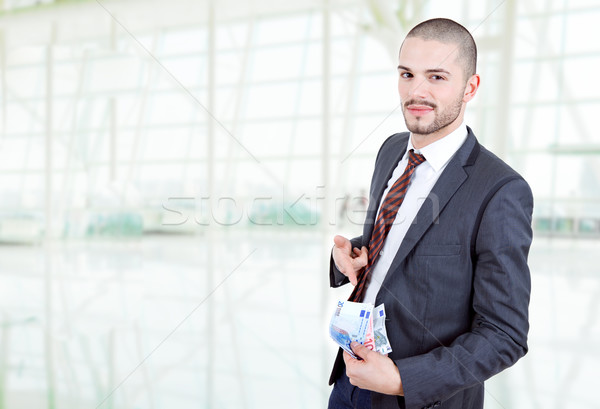 Stock photo: money man