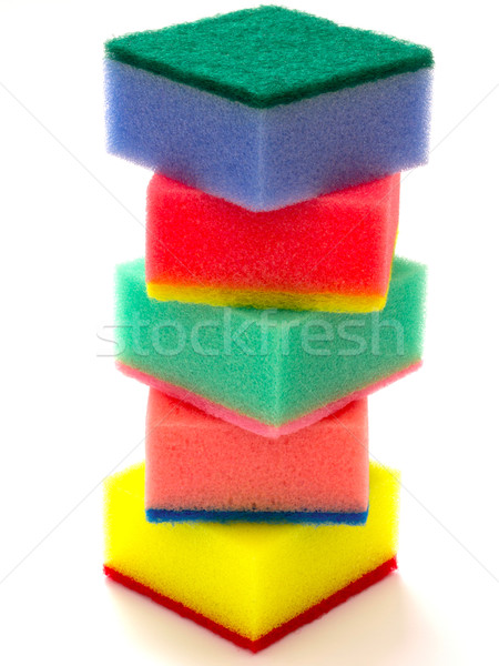 sponge scouring pads Stock photo © zkruger