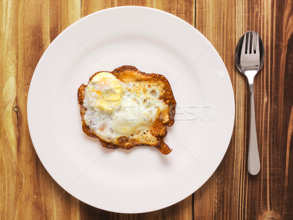 burnt breakfast Stock photo © zkruger