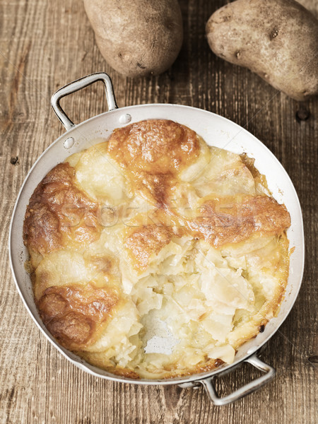 rustic english pub grub pan haggerty Stock photo © zkruger