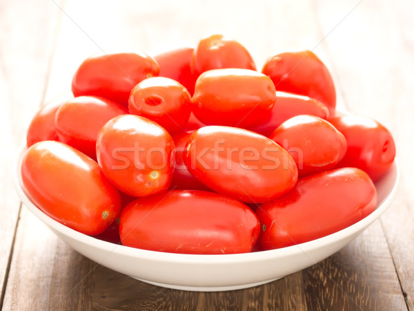 Roma tomates bol légumes tomate Photo stock © zkruger