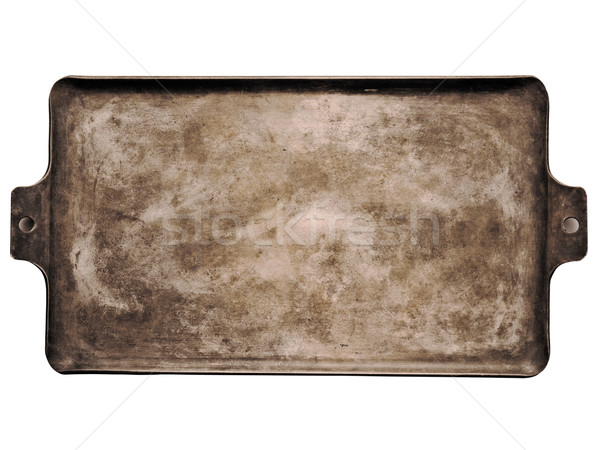 old rustic baking sheet Stock photo © zkruger