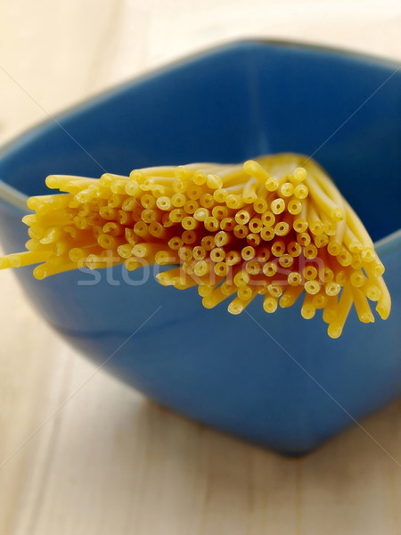 Stok fotoğraf: Spagetti · makarna · renk