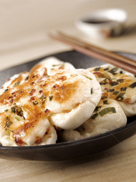 chinese scallion pancakes Stock photo © zkruger