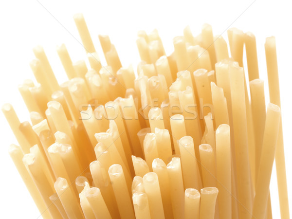 Stock photo: bucatini spaghetti pasta