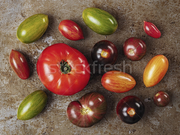 rustic heirloom tomato Stock photo © zkruger