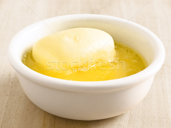 Stock photo: melted butter