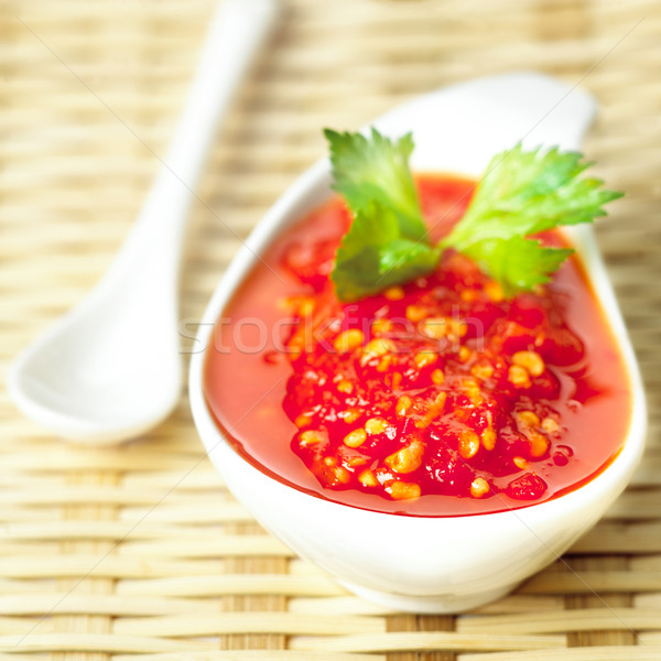 asian chili sauce Stock photo © zkruger