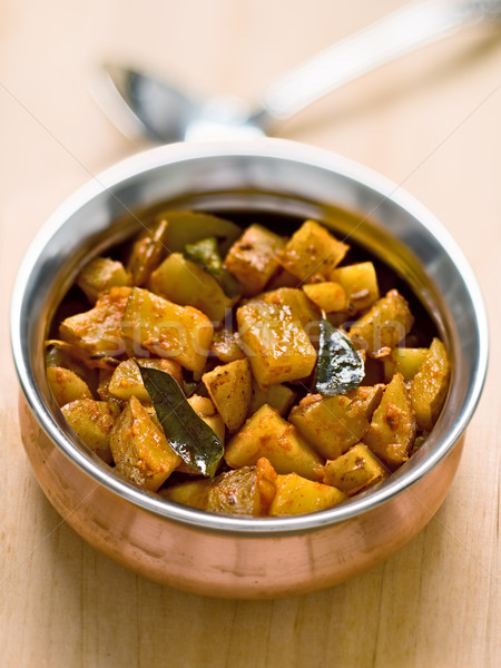 vegetarian indian potato masala curry Stock photo © zkruger