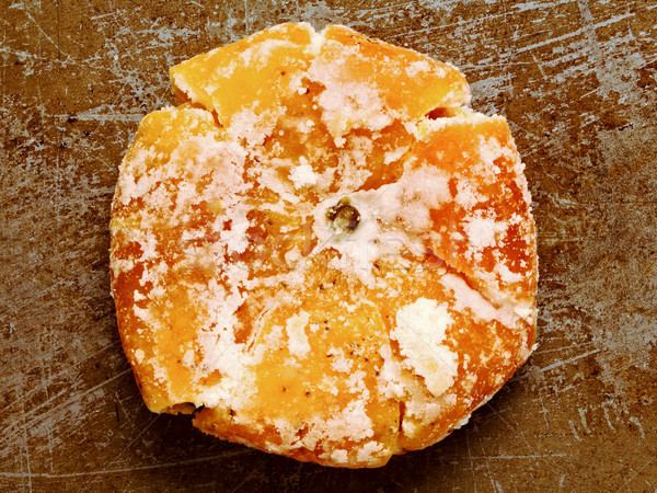 Kandírozott megőrzött egész narancs közelkép rusztikus Stock fotó © zkruger