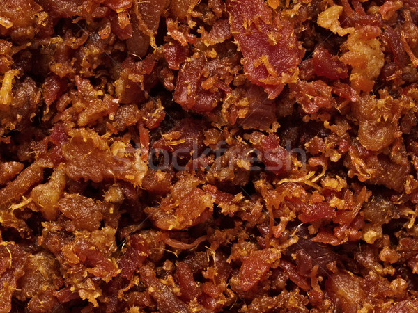 bacon bits texture background Stock photo © zkruger