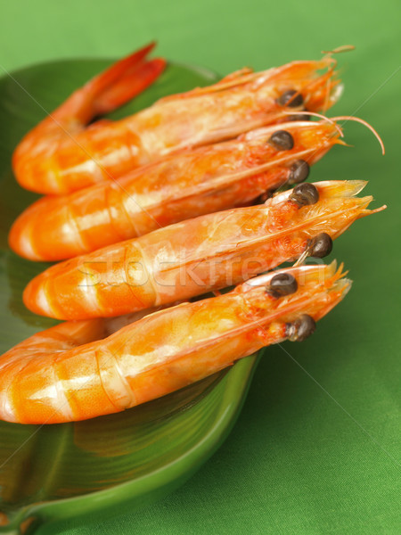cooked shrimps Stock photo © zkruger