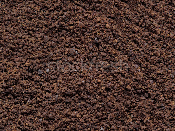  grounded coffee bean food background Stock photo © zkruger