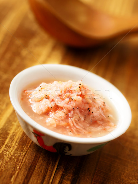 Stock photo: fermented shrimps