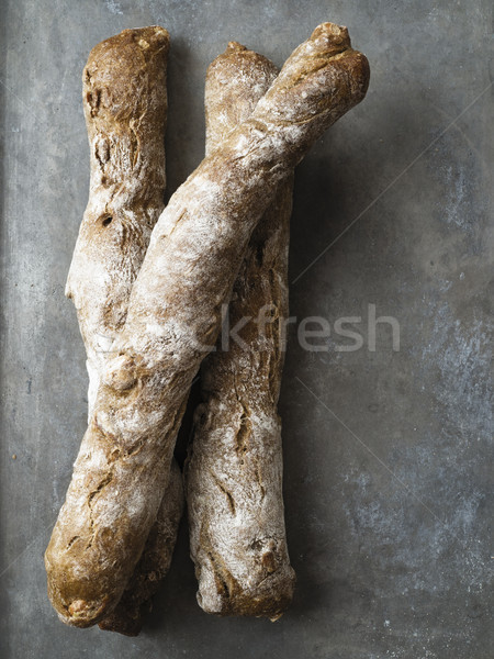 rustic artisan bread Stock photo © zkruger