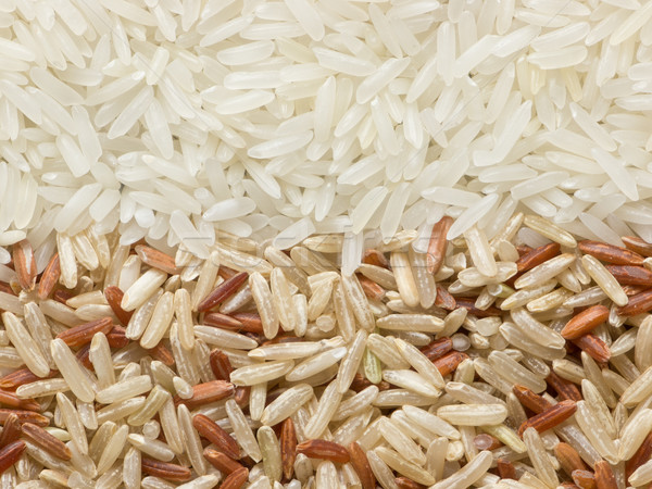 Pulido arroz vegetales nadie primer plano Foto stock © zkruger