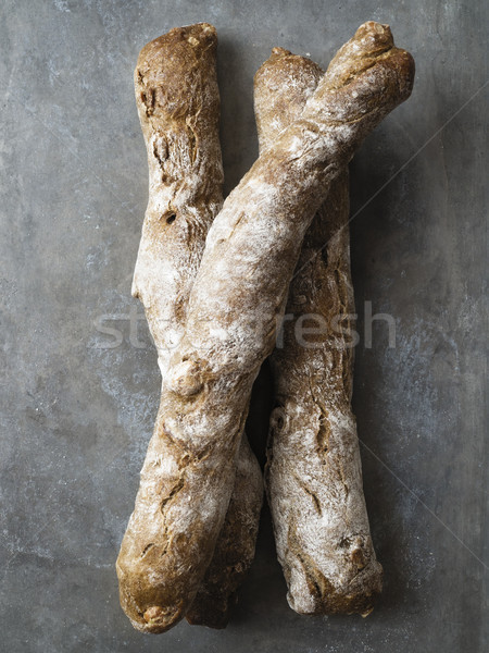 rustic artisan bread Stock photo © zkruger