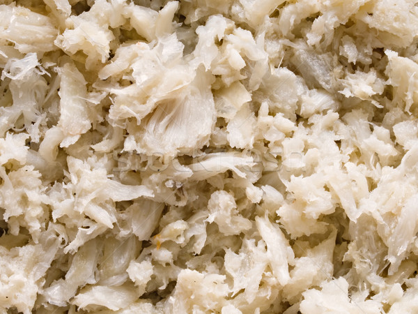 chunky cooked crab meat food background Stock photo © zkruger