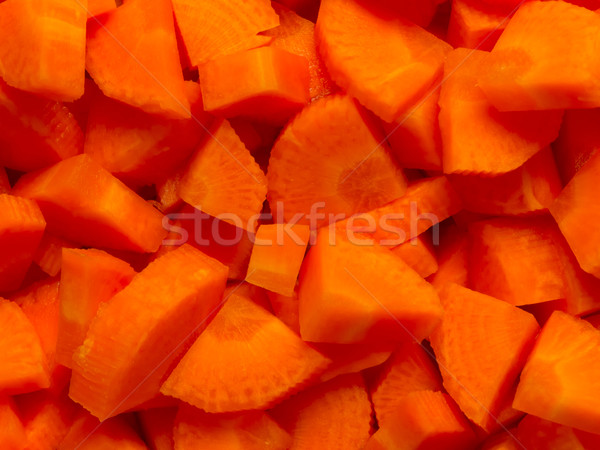 chopped carrots Stock photo © zkruger