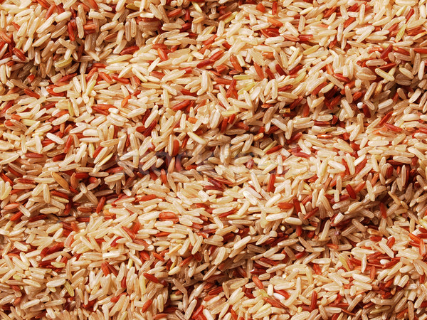unpolished rice Stock photo © zkruger