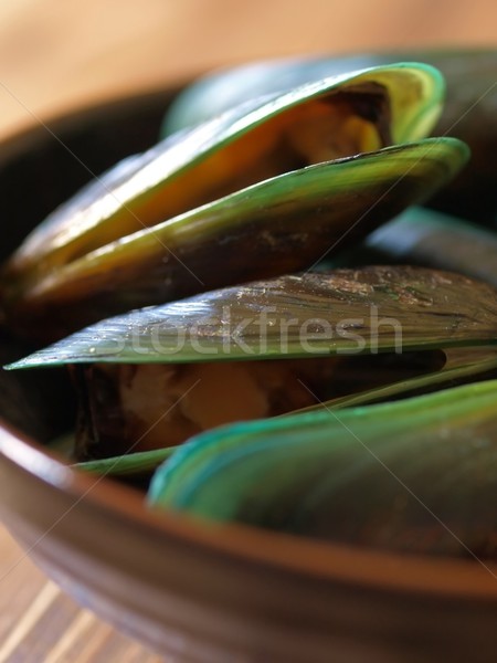 green mussels Stock photo © zkruger