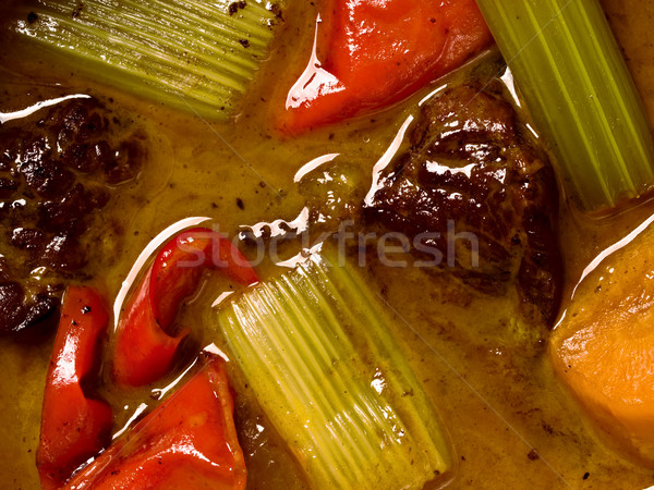 beef goulash food background Stock photo © zkruger