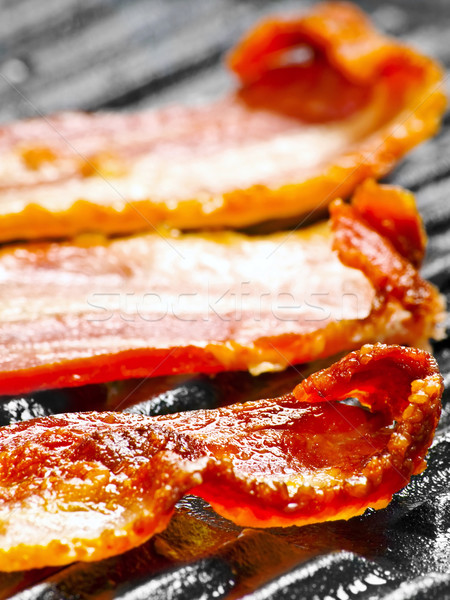 grilled bacon Stock photo © zkruger