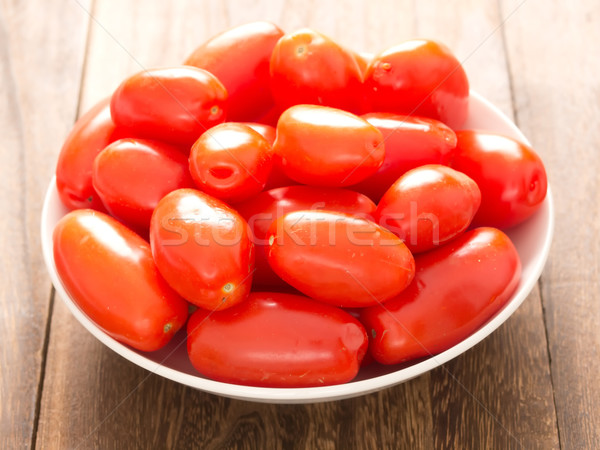 Roma pomidory puchar żywności pomidorów Zdjęcia stock © zkruger