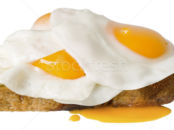 egg toast Stock photo © zkruger