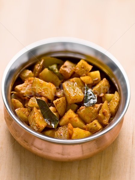 vegetarian indian potato masala curry Stock photo © zkruger