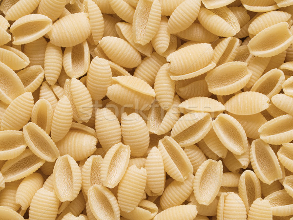 italian uncooked gnocchetti sardi pasta food background Stock photo © zkruger