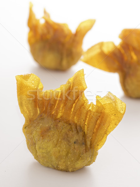 fried wantons Stock photo © zkruger