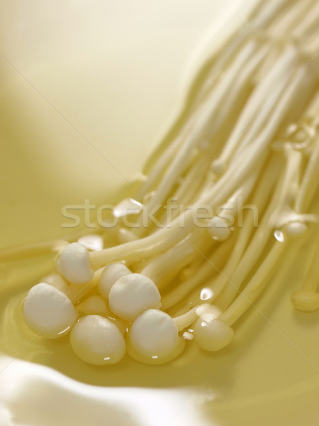 Asiatic ciupercă bulion timp cină Imagine de stoc © zkruger
