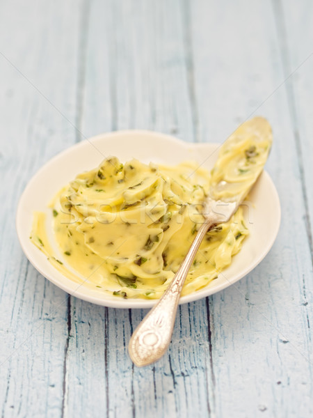 rustic compound herb butter Stock photo © zkruger
