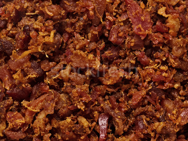 bacon bits texture background Stock photo © zkruger